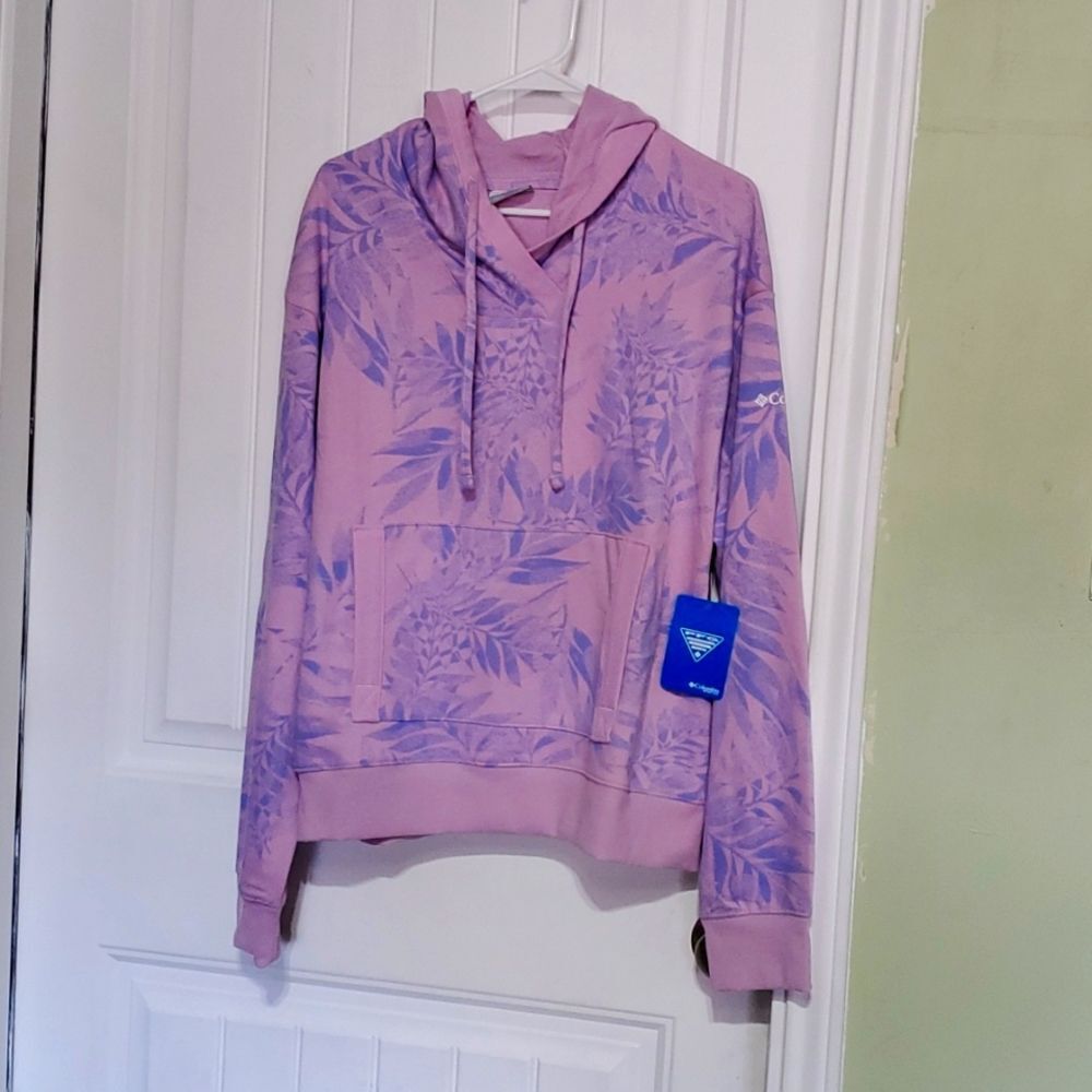 COLUMBIA WOMEM'S 1X SLACK WATER FRENCH TERRY HOODIE